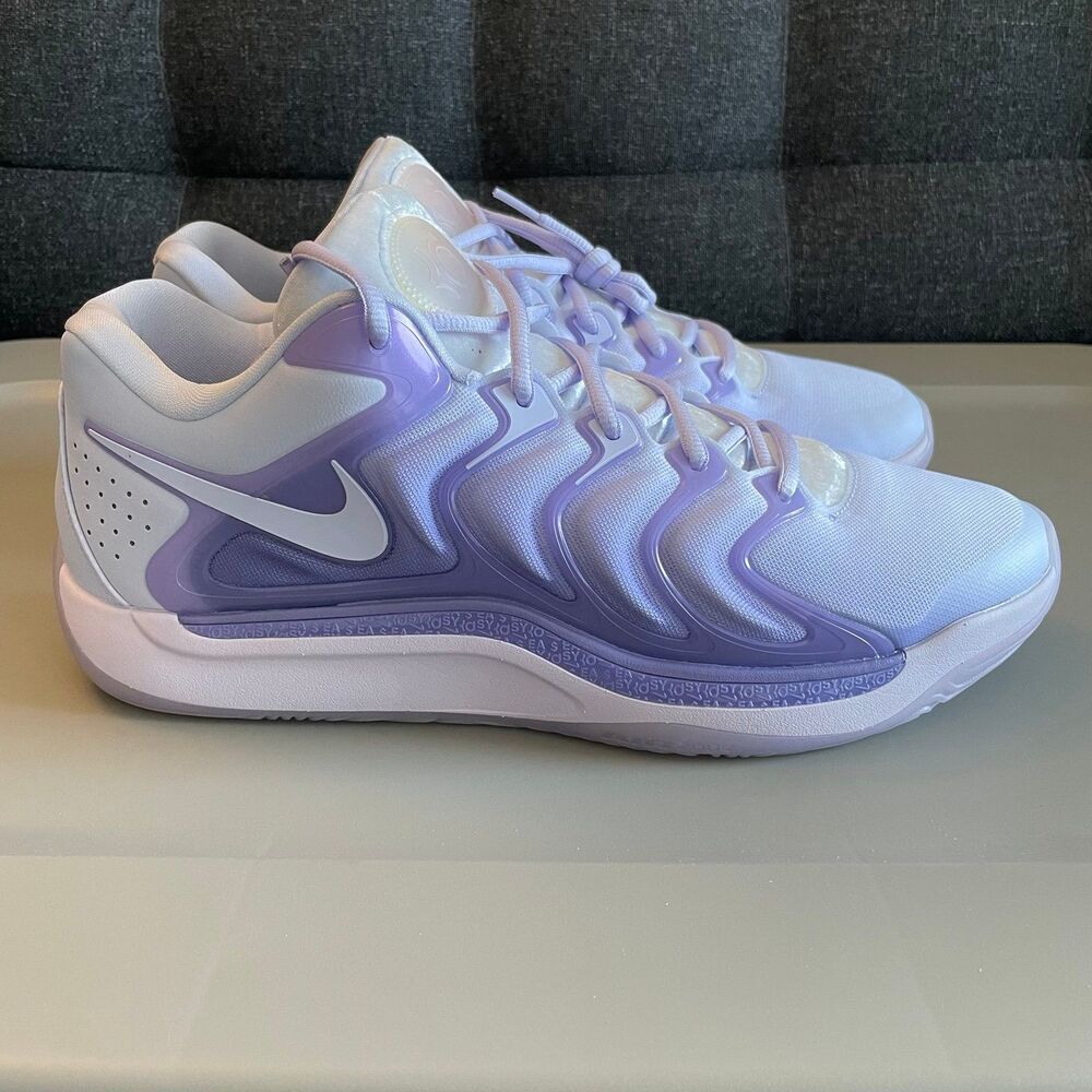 Nike KD 17 “B.A.D” Purple Aunt Pearl Basketball Shoes Mens NEW